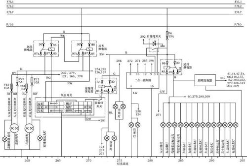 江淮瑞風(fēng)電動(dòng)玻璃升降器電路圖