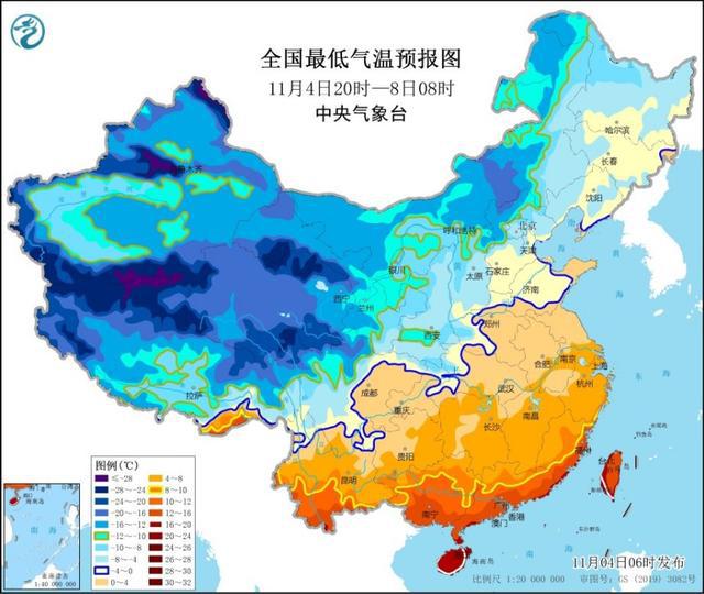 秦嶺，冷空氣南下之屏障