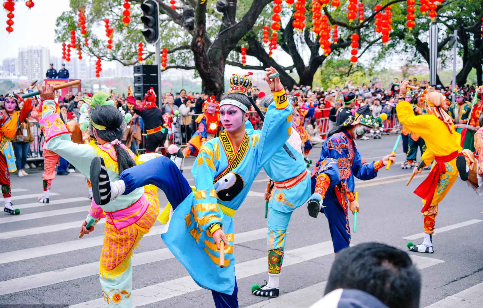 非遺春節(jié)潮汕英歌舞